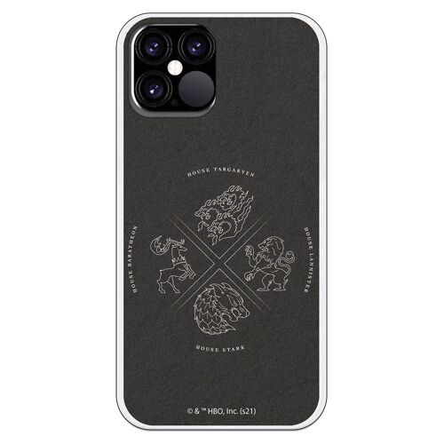 Carcasa iPhone 12 - 12 Pro - GOT Casas Plata