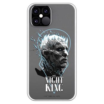 Coque iPhone 12 - 12 Pro - GOT Night King 1