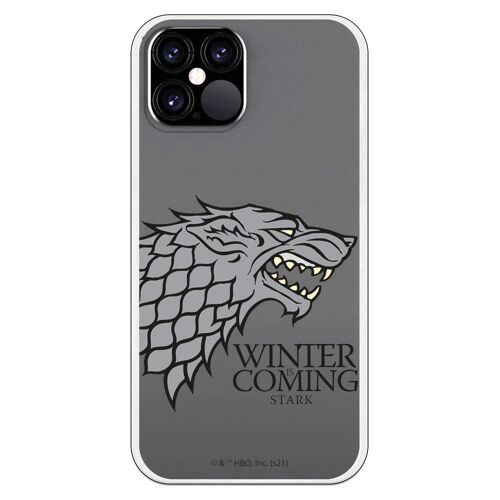 Carcasa iPhone 12 - 12 Pro - GOT Winter is Coming Clear
