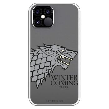 Coque iPhone 12 - 12 Pro - GOT Winter is Coming Clear