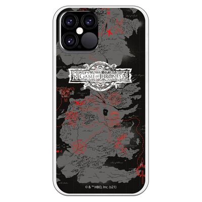 iPhone 12 - 12 Pro case - GOT Map