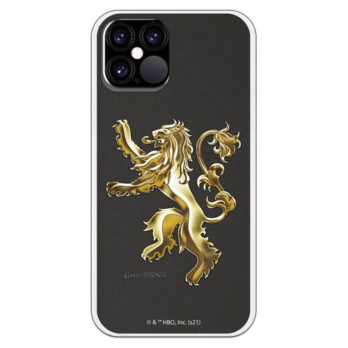 Carcasa iPhone 12 - 12 Pro - GOT Lannister Metal