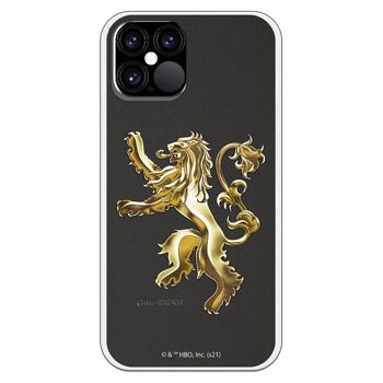 Coque iPhone 12 - 12 Pro - GOT Lannister Métal 1