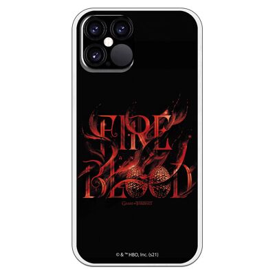 iPhone 12 - 12 Pro Hülle - GOT Fire and Blood