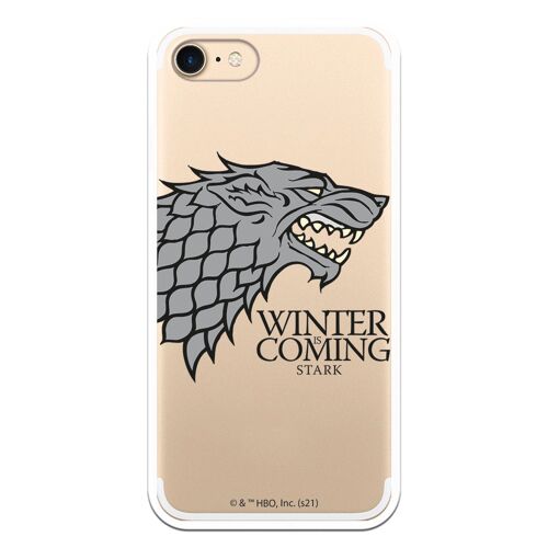 Carcasa iPhone 7 - IPhone 8 - SE 2020 - GOT Winter is Coming Clear