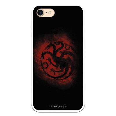 Custodia per iPhone 7 - IPhone 8 - SE 2020 - GOT Targaryen Symbol Black