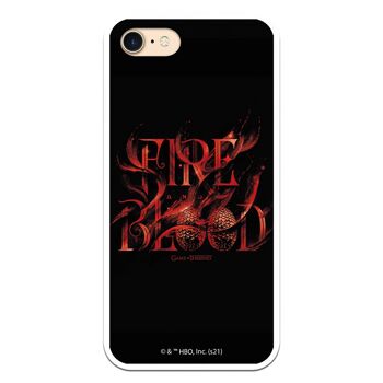 Coque iPhone 7 - iPhone 8 - SE 2020 - GOT Fire and Blood 1