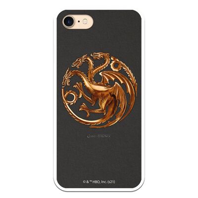 iPhone 7 - Custodia IPhone 8 - SE 2020 - GOT Targaryen Metal