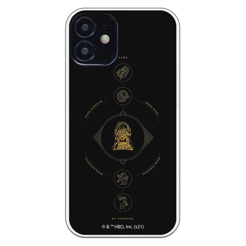 Carcasa iPhone 12 Mini - GOT Dorado