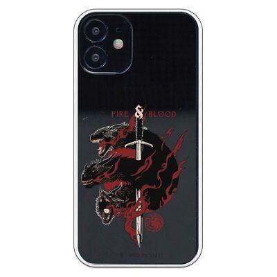 Carcasa iPhone 12 Mini - GOT House Targaryen