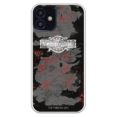 iPhone 12 Mini Case - GOT Map