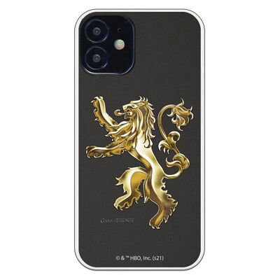 Custodia mini per iPhone 12 - GOT Lannister in metallo