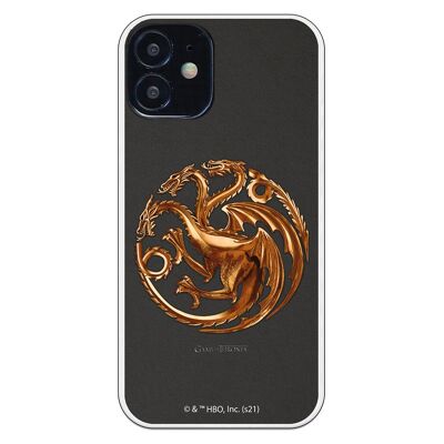 Custodia Mini per iPhone 12 - Metallo GOT Targaryen