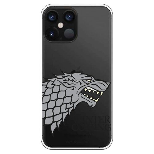 Carcasa iPhone 12 Pro Max - GOT Winter is Coming Clear