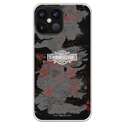 Custodia per iPhone 12 Pro Max - Mappa GOT