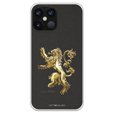 Coque iPhone 12 Pro Max - GOT Lannister Métal