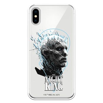 Coque pour iPhone X - XS - GOT Night King 1