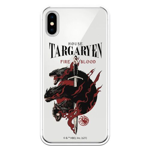 Carcasa iPhone X - XS - GOT House Targaryen