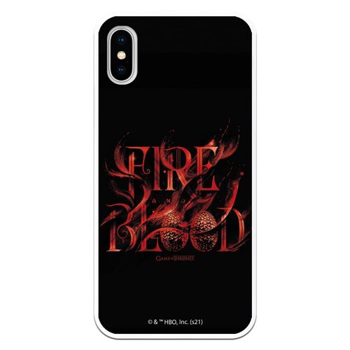 Carcasa iPhone X - XS - GOT Fire and Blood