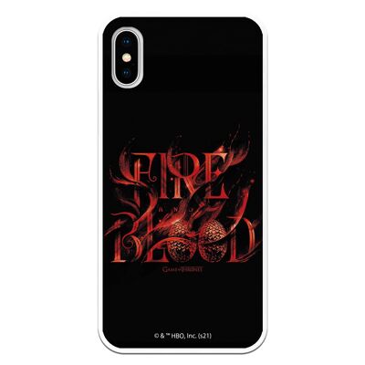 iPhone X - XS Hülle - Got Fire and Blood