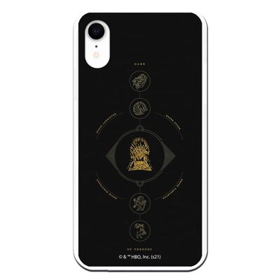 Carcasa iPhone XR - GOT Dorado