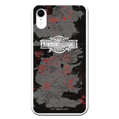 iPhone XR case - GOT Map