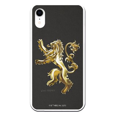 Coque iPhone XR - GOT Lannister Métal