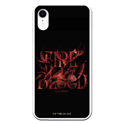 Coque pour iPhone XR - GOT Fire and Blood