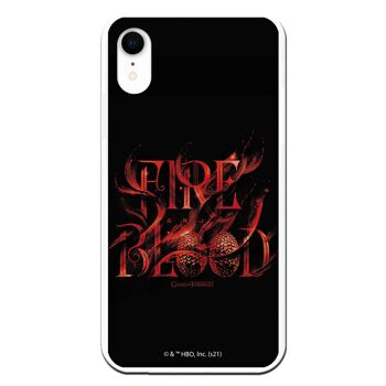 Coque pour iPhone XR - GOT Fire and Blood 1