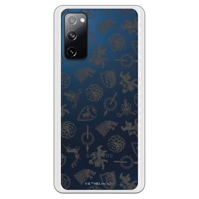 Samsung Galaxy S20FE - S20 Lite 5G Case - GOT Pattern Houses Gray