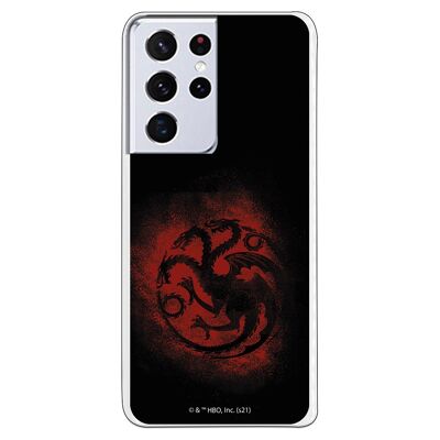 Samsung Galaxy S21 Ultra - S30 Ultra Hülle - GOT Targaryen Symbol Schwarz