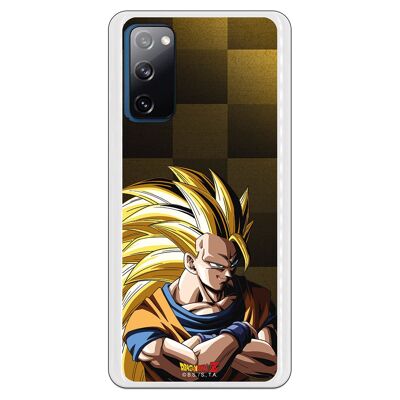 Carcasa Samsung Galaxy S20FE - S20 Lite 5G - Dragon Ball Z Goku SS3 Fondo