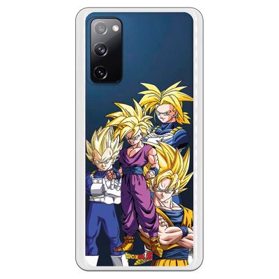 Samsung Galaxy S20FE - Coque S20 Lite 5G - Dragon Ball Z Goku Vegeta Gohan Trunks