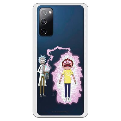 Samsung Galaxy S20FE - S20 Lite 5G Hülle - Rick and Morty Lightning