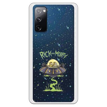 Samsung Galaxy S20FE - Coque S20 Lite 5G - Rick et Morty Ufo 1