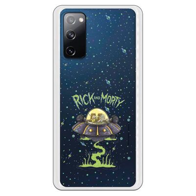 Carcasa Samsung Galaxy S20FE - S20 Lite 5G - Rick y Morty Ufo
