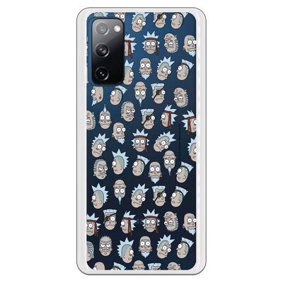 Carcasa Samsung Galaxy S20FE - S20 Lite 5G - Rick y Morty Faces