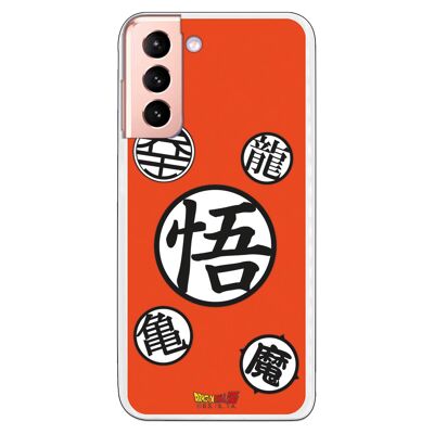 Carcasa Samsung Galaxy S21 - S30 - Dragon Ball Z Simbolos