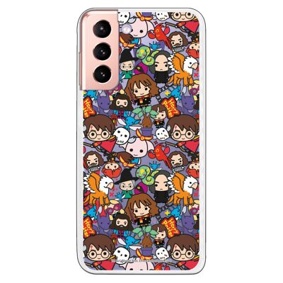 Carcasa Samsung Galaxy S21 - Harry Potter Charms Mix