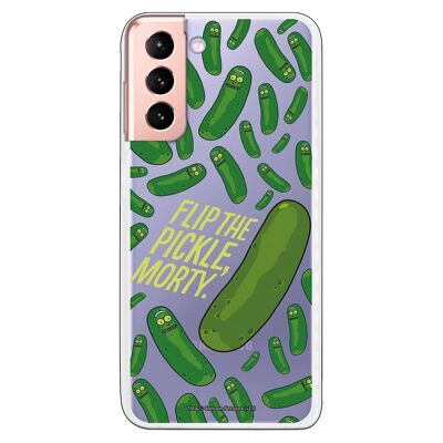 Samsung Galaxy S21 - S30 Hülle - Rick and Morty Flip, Morty