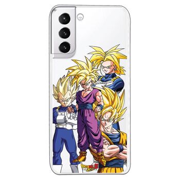 Coque Samsung Galaxy S21 Plus - S30 Plus - Dragon Ball Z Goku Vegeta Gohan Trunks 1