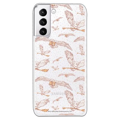 Samsung Galaxy S21 Plus - Custodia S30 Plus - Harry Potter Pattern Owls Clear