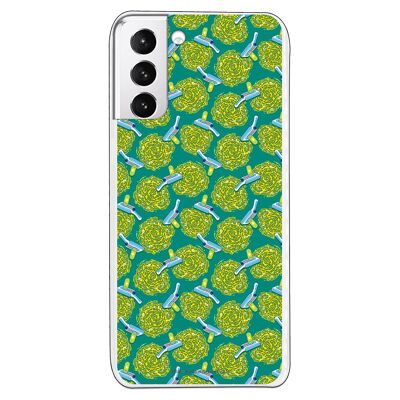 Samsung Galaxy S21 Plus - S30 Plus Hülle - Rick and Morty Portal