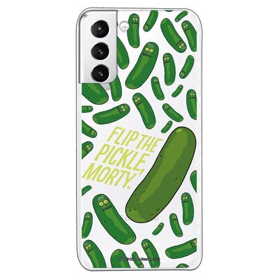 Samsung Galaxy S21 Plus - S30 Plus Hülle - Rick and Morty Flip, Morty