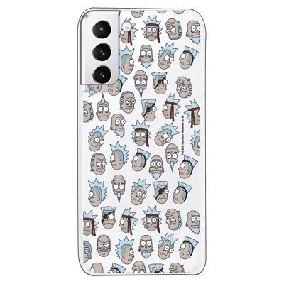 Carcasa Samsung Galaxy S21 Plus - S30 Plus - Rick y Morty Faces