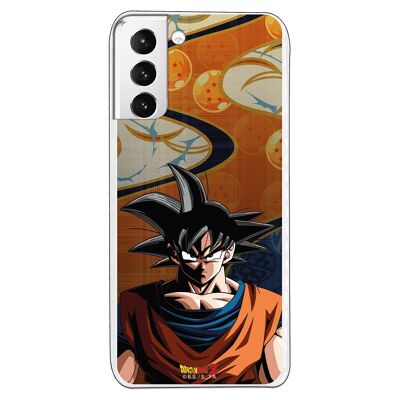 Samsung Galaxy S21 Plus - Custodia S30 Plus - Sfere di sfondo Goku di Dragon Ball Z