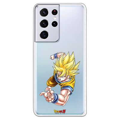 Samsung Galaxy S21 Ultra - Custodia S30 Ultra - Dragon Ball Z Goku SS1 Special