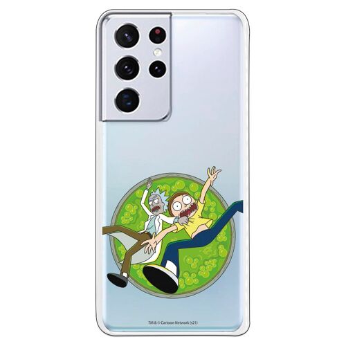 Carcasa Samsung Galaxy S21 Ultra - S30 Ultra - Rick y Morty Acid