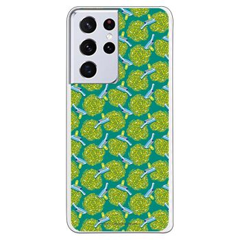 Coque Samsung Galaxy S21 Ultra - S30 Ultra - Rick and Morty Portal 1