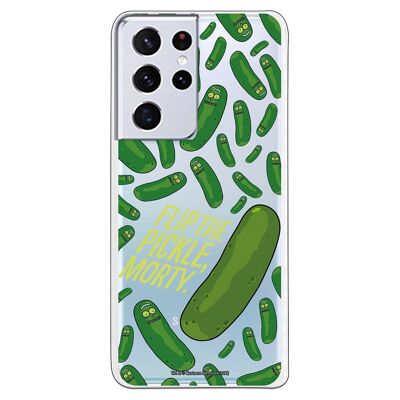 Samsung Galaxy S21 Ultra - S30 Ultra Case - Rick and Morty Flip, Morty